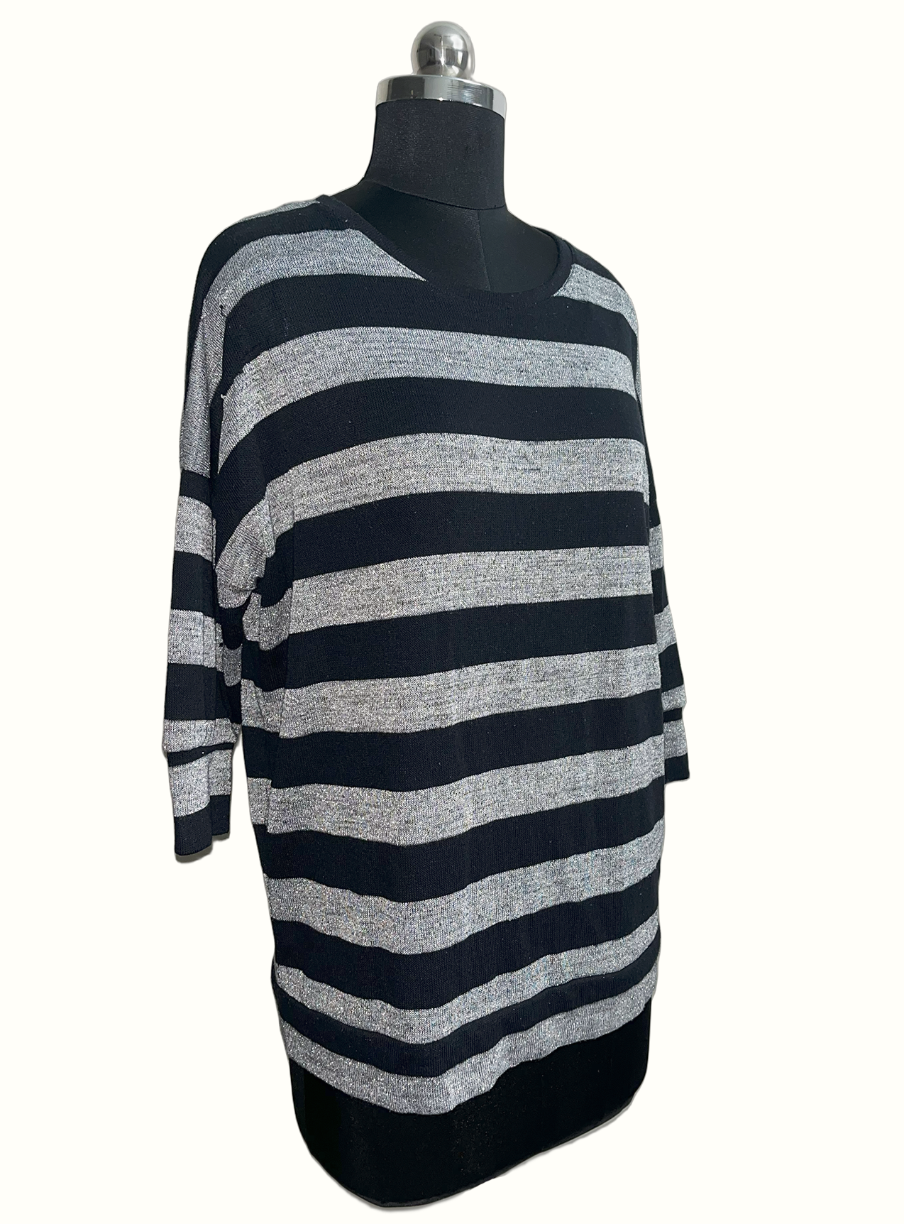 Max Striped Oversized Top