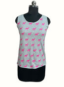 B&N Deer Print Tank Top