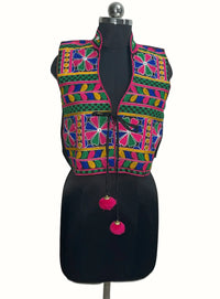 Generic Ethnic Embroidered Overcoat