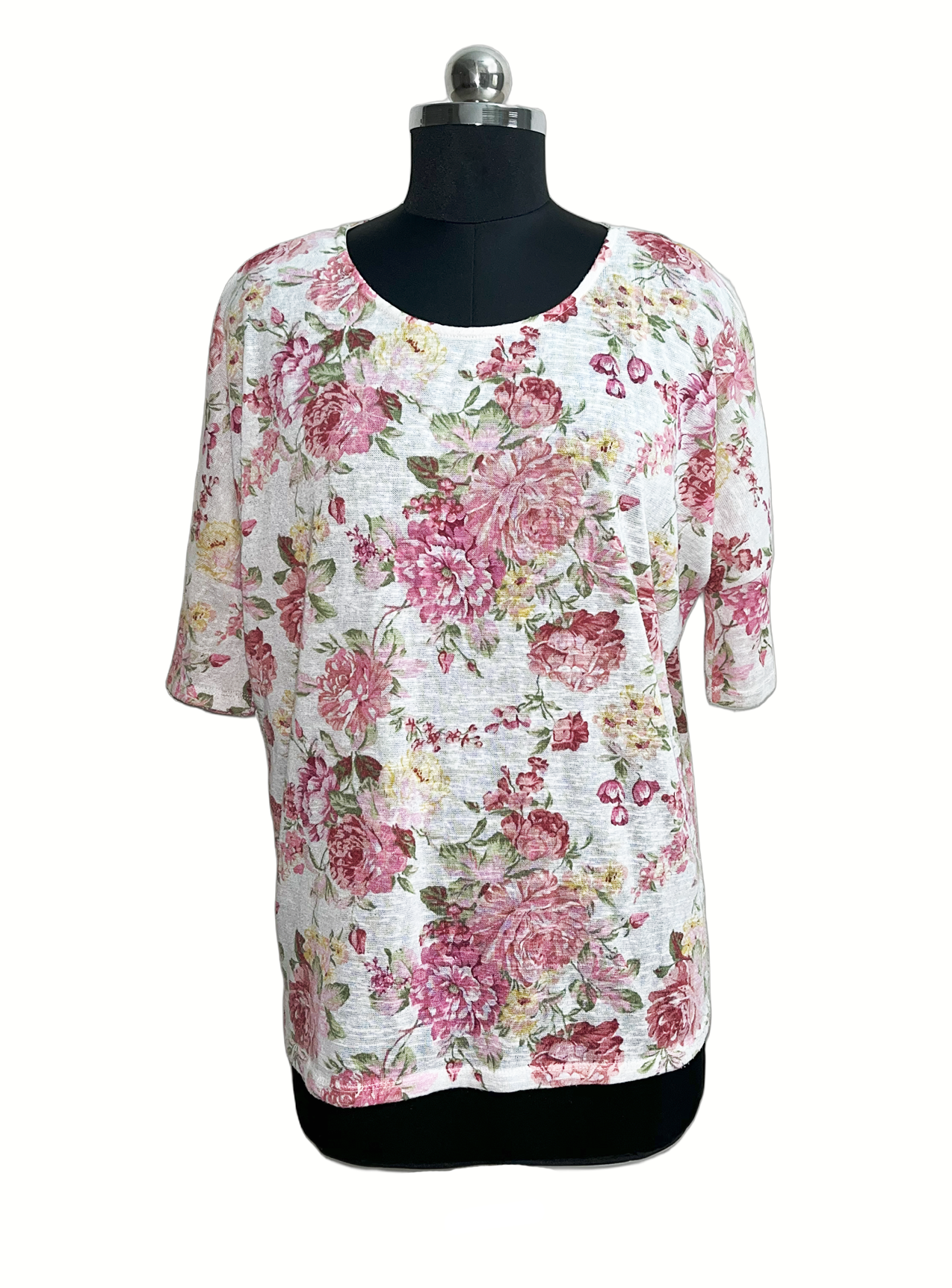 Max Floral Oversized Top