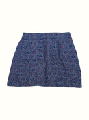 Floral Navy Short Skirt