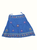 Blue Floral Medium Skirt