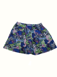 Abstract Pattern Short Skirt