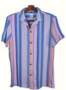 Striped Half Sleeve Shirt