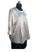 Angelina Luxury Plain Satin Top