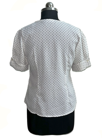 Allen Solly White Pattern Top