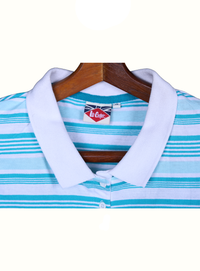 Lee Cooper Striped Half Sleeve Polo Tee